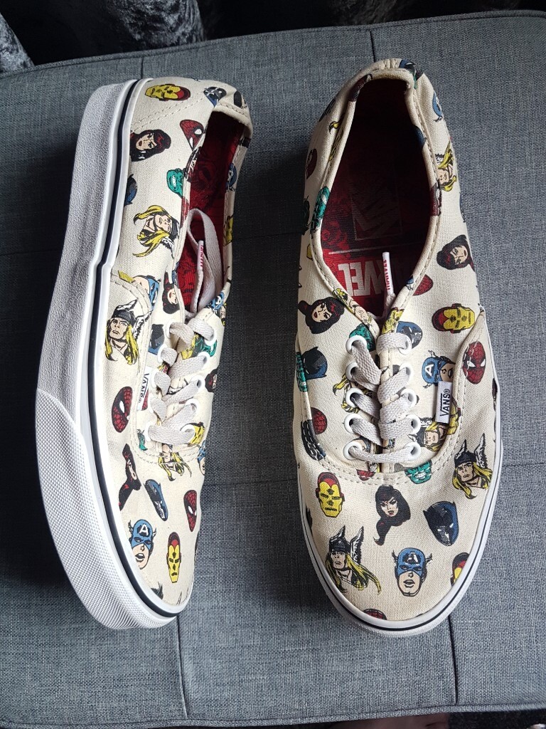 marvel vans adults